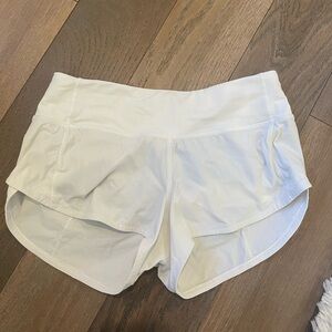 White LULULEMON speed up!